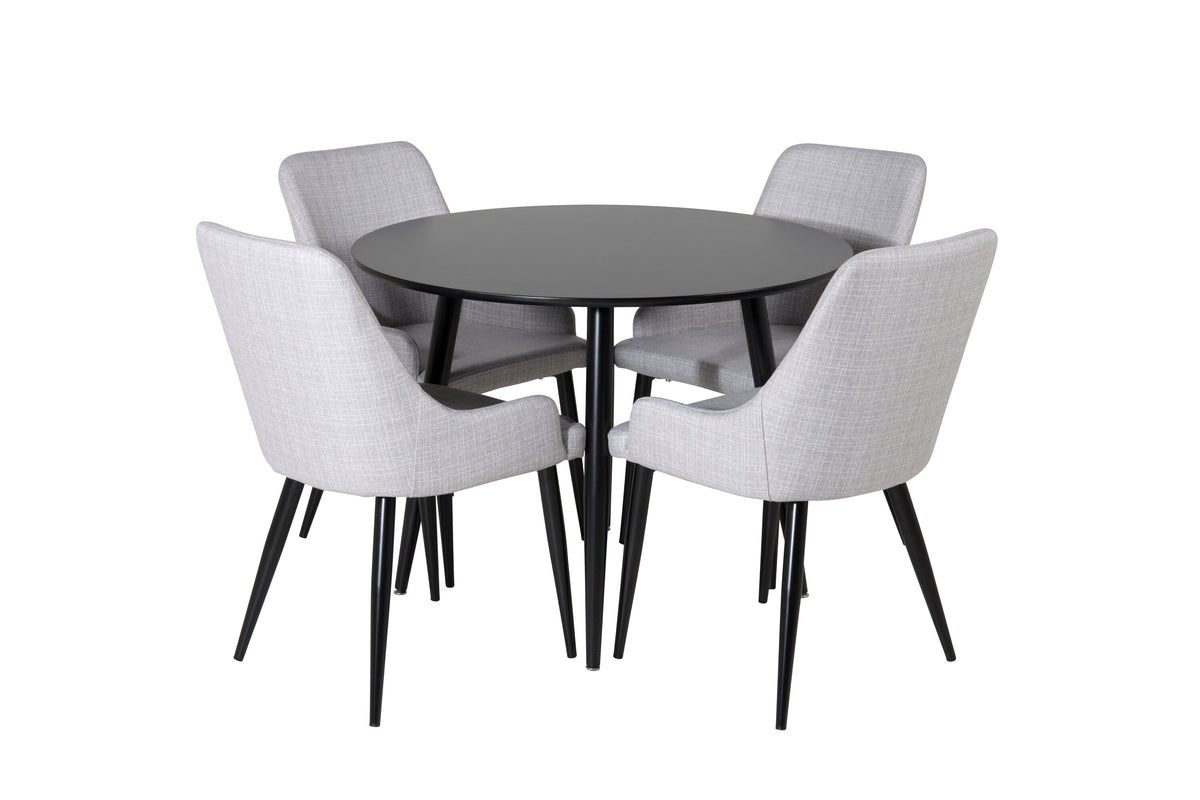 Plaza Matbord med Plaza Stolarna – MDF