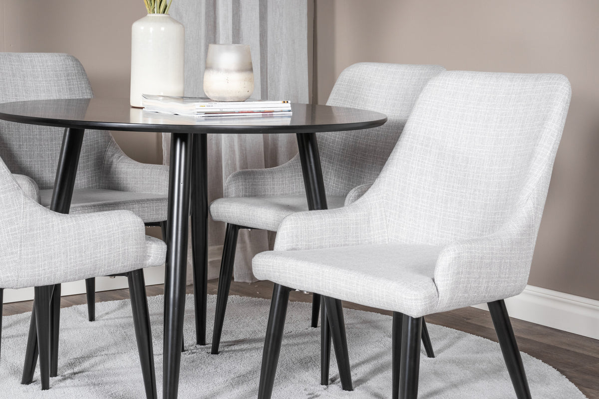 Plaza Matbord med Plaza Stolarna – MDF