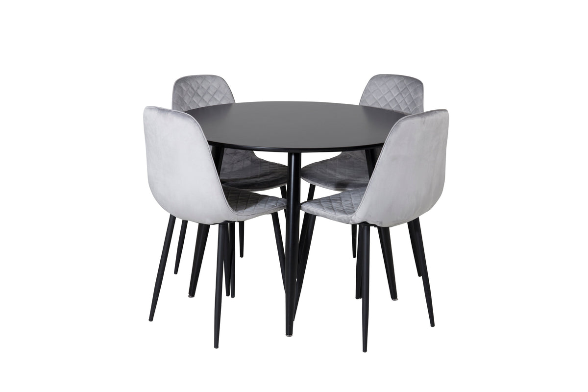 Plaza Matbord med Polar Stolarna – MDF