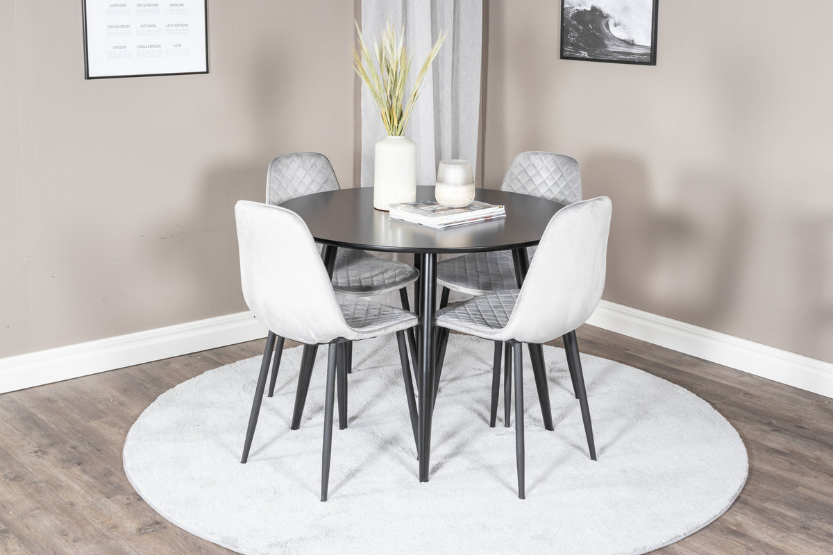 Plaza Matbord med Polar Stolarna – MDF