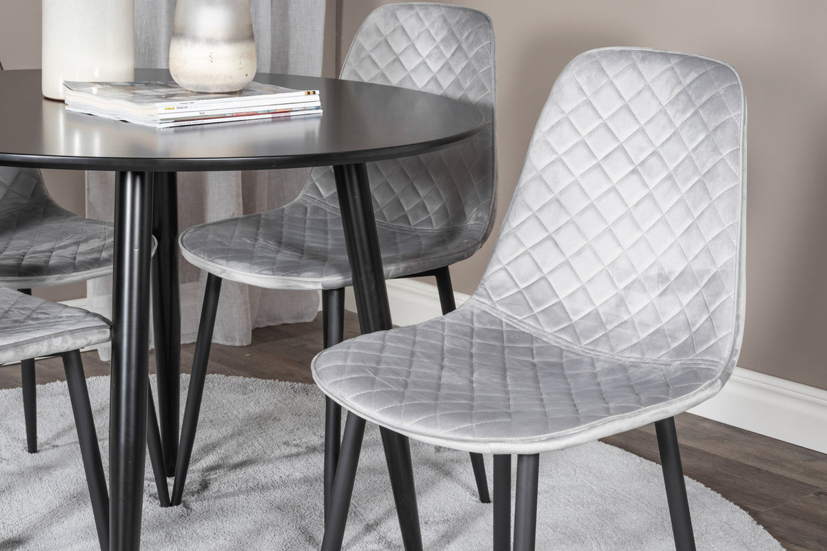 Plaza Matbord med Polar Stolarna – MDF