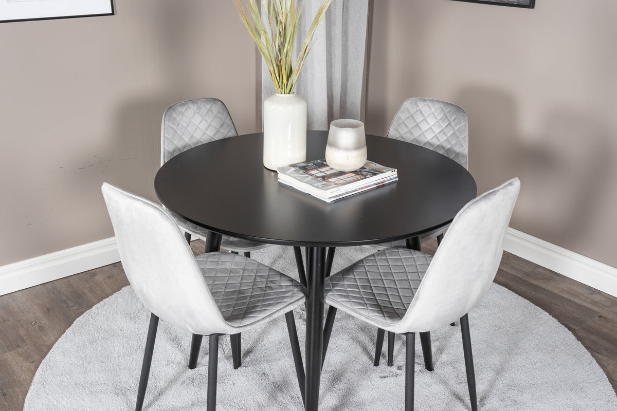 Plaza Matbord med Polar Stolarna – MDF