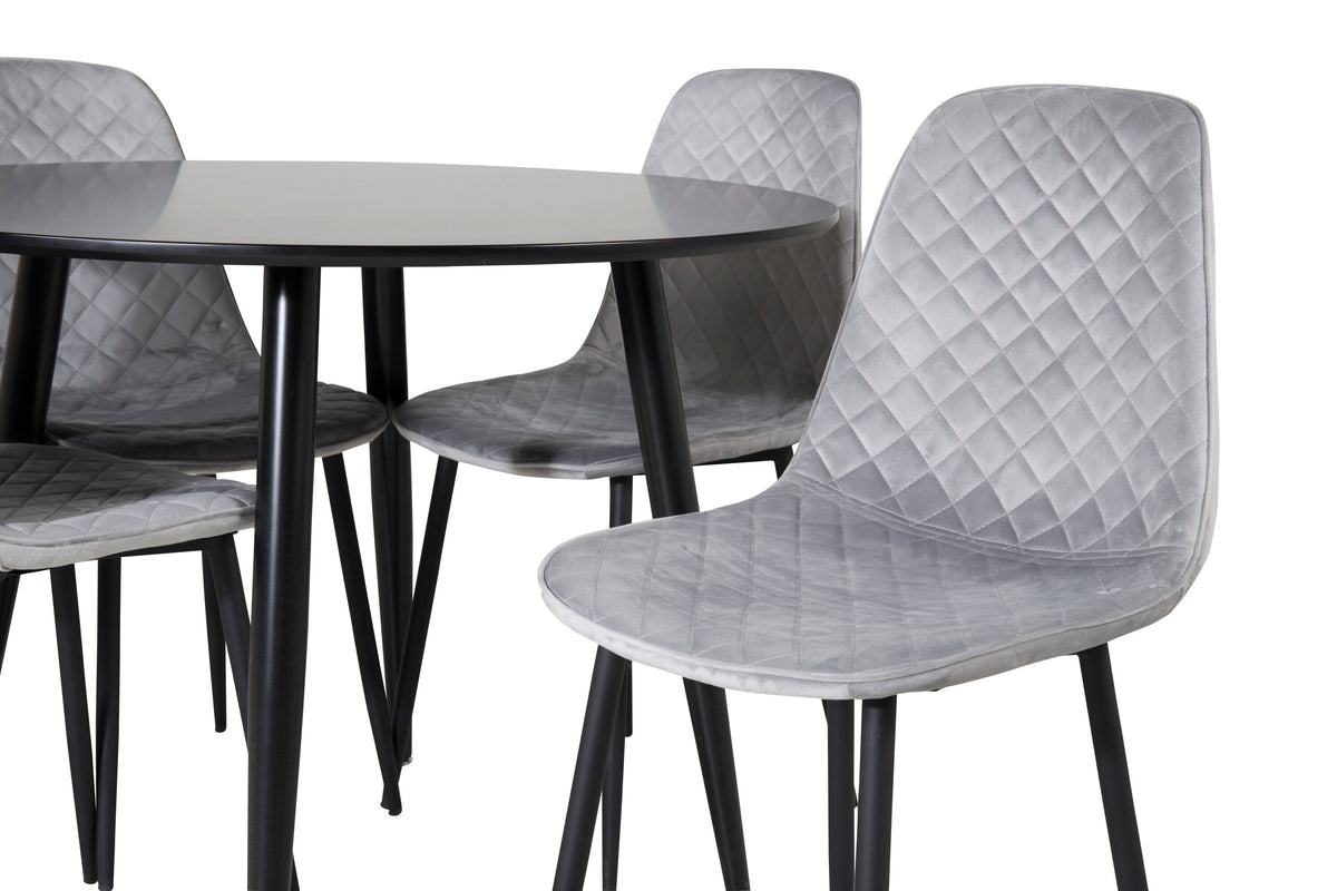 Plaza Matbord med Polar Stolarna – MDF