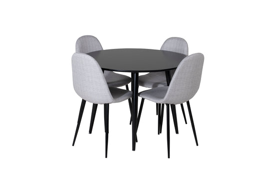 Plaza Matbord med Polar Stolarna – MDF