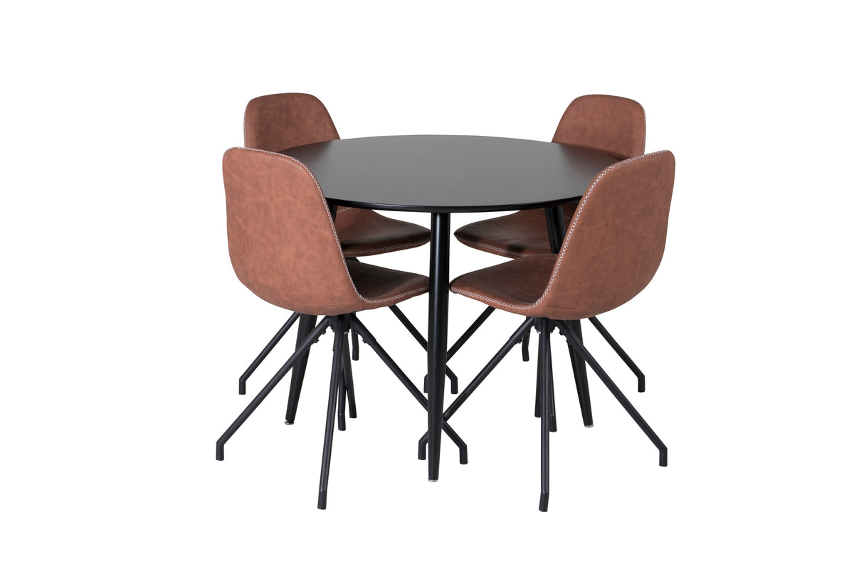 Plaza Matbord med Polar Stolarna – MDF
