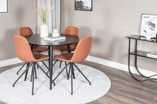 Plaza Matbord med Polar Stolarna – MDF