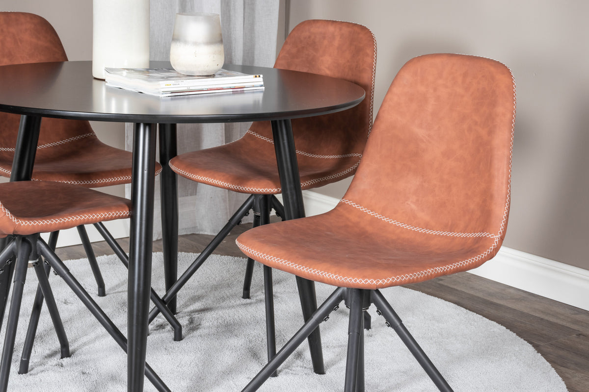 Plaza Matbord med Polar Stolarna – MDF