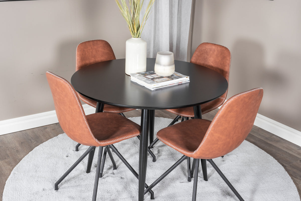 Plaza Matbord med Polar Stolarna – MDF