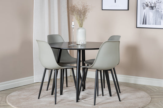 Plaza Matbord med Polar Stolarna – MDF