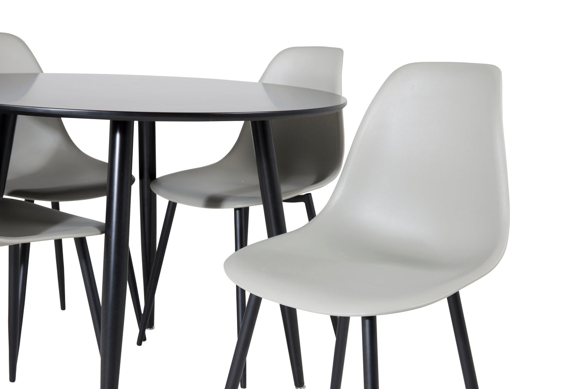 Plaza Matbord med Polar Stolarna – MDF