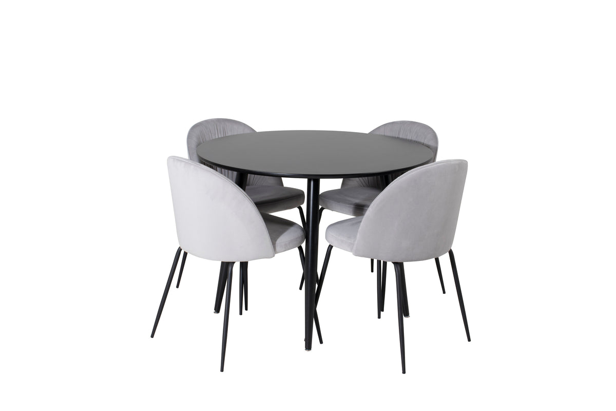 Plaza Matbord med Wrinkles Stolarna