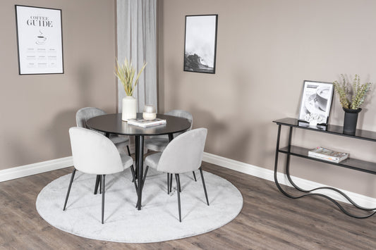 Plaza Matbord med Wrinkles Stolarna