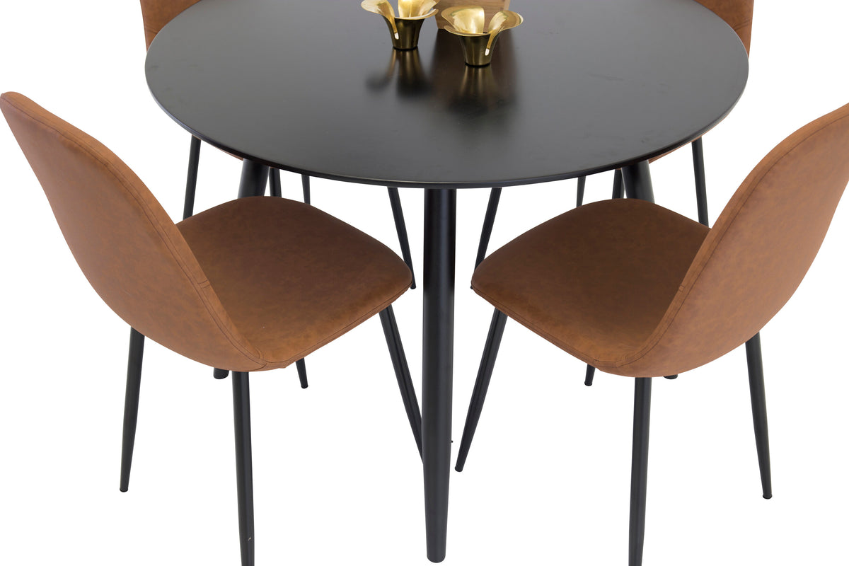 Plaza Matbord med Polar Stolarna – MDF
