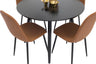 Plaza Matbord med Polar Stolarna – MDF