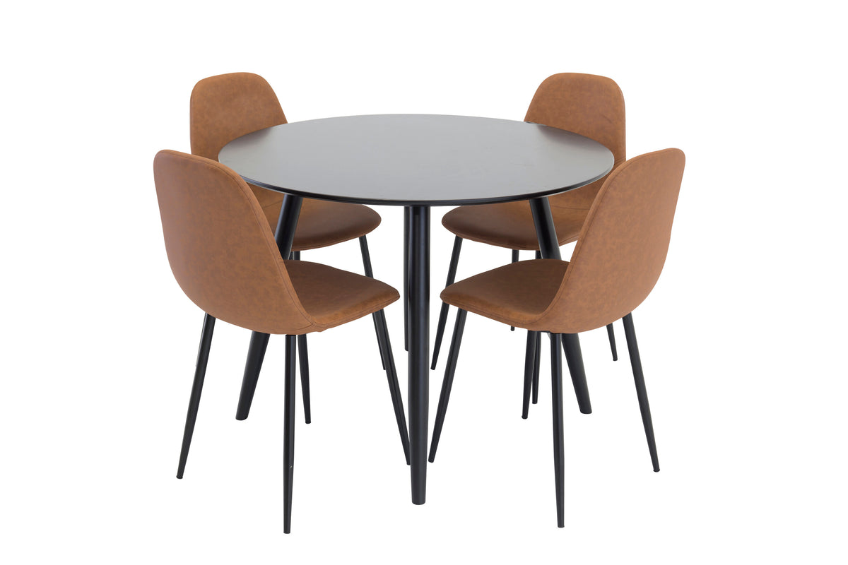 Plaza Matbord med Polar Stolarna – MDF