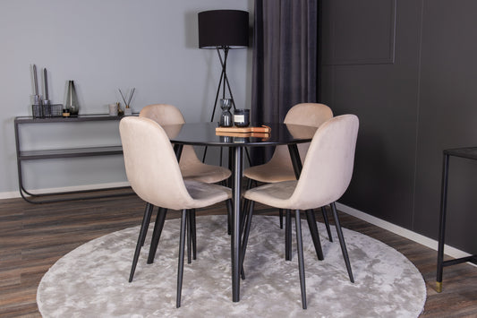 Plaza Matbord med Polar Stolarna – MDF