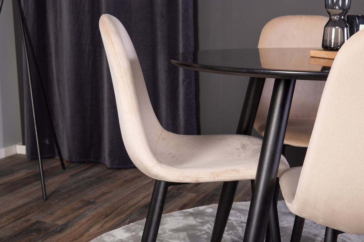 Plaza Matbord med Polar Stolarna – MDF