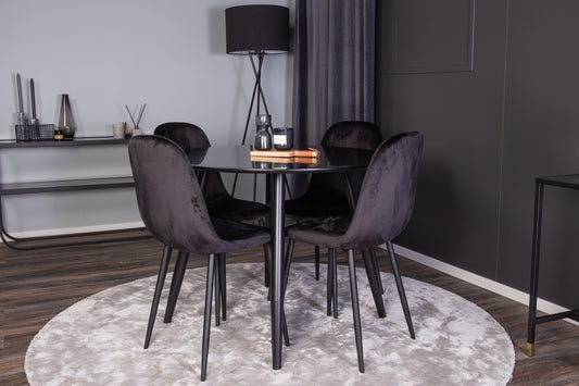 Plaza Matbord med Polar Stolarna – MDF