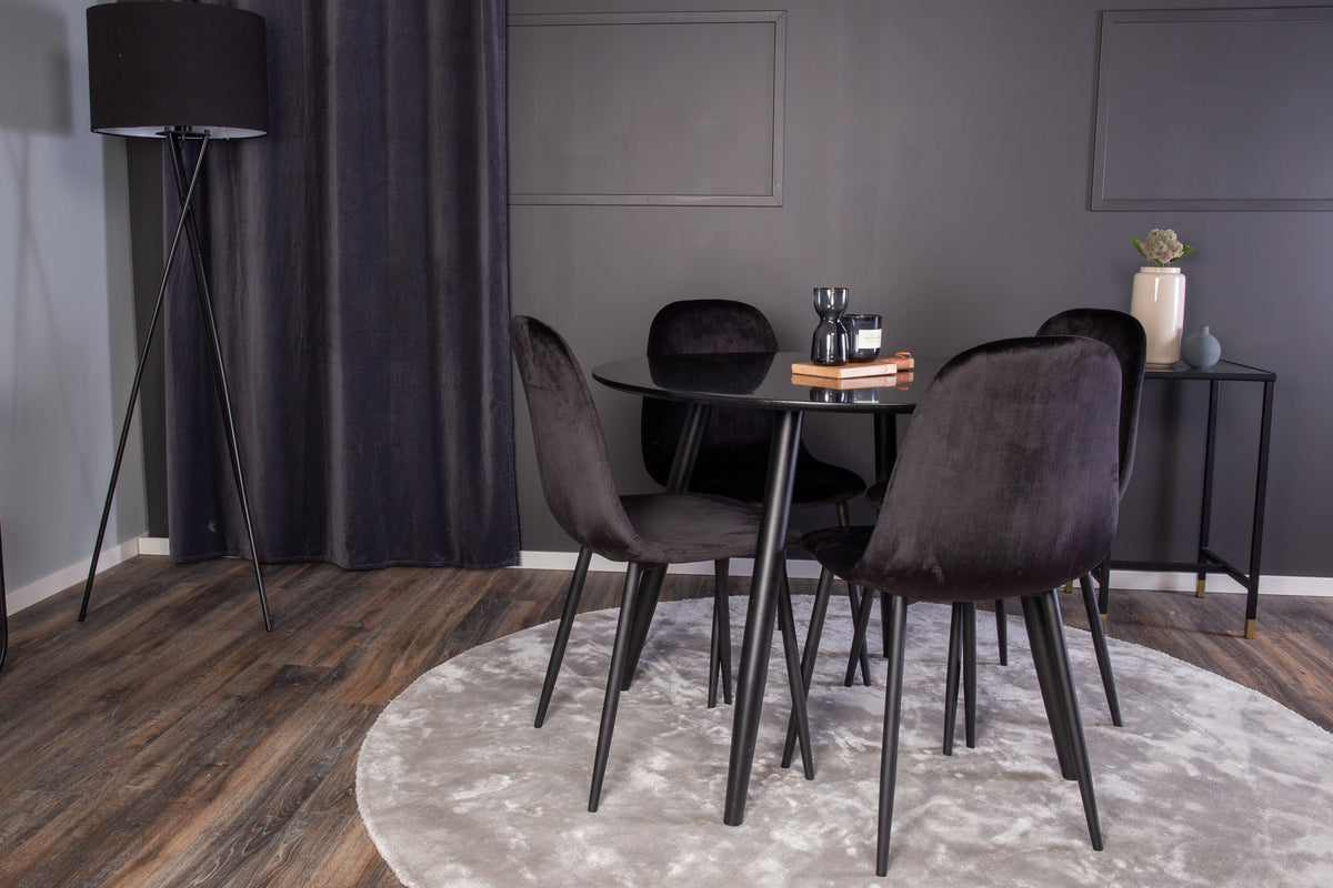 Plaza Matbord med Polar Stolarna – MDF