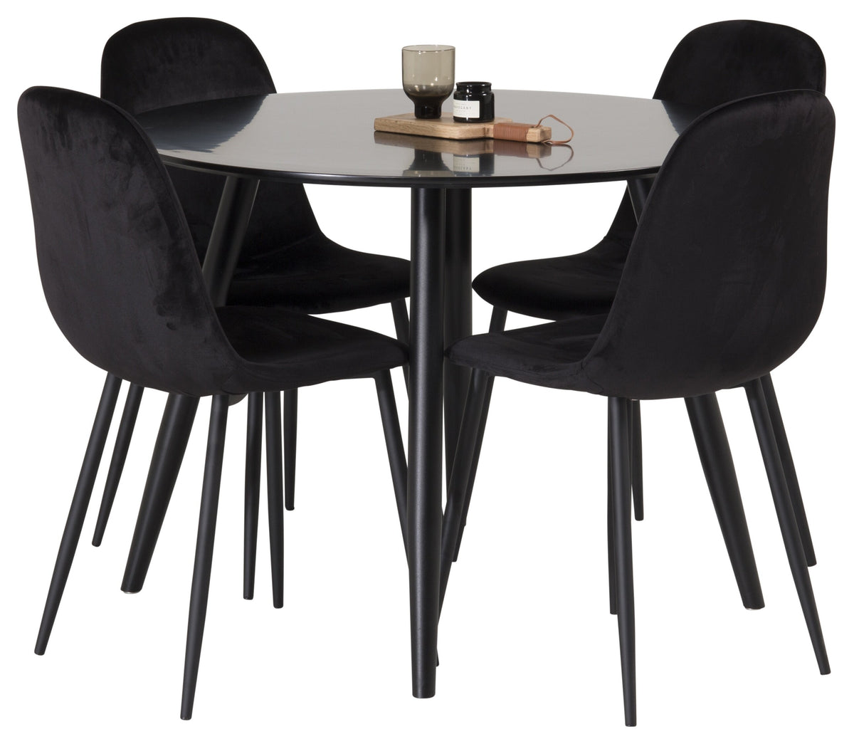 Plaza Matbord med Polar Stolarna – MDF