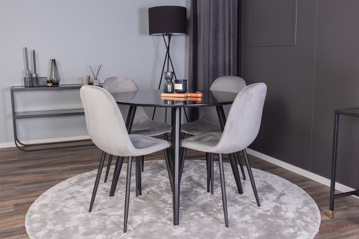 Plaza Matbord med Polar Stolarna – MDF
