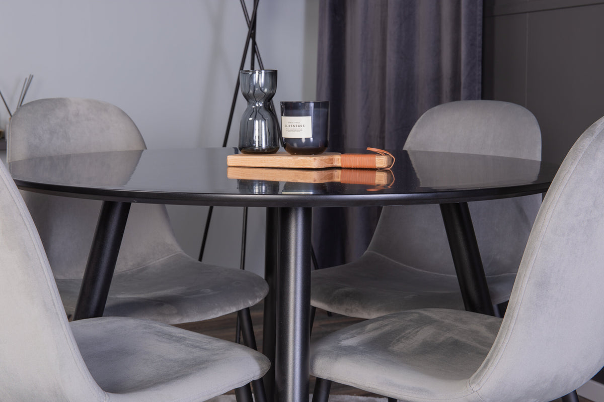 Plaza Matbord med Polar Stolarna – MDF