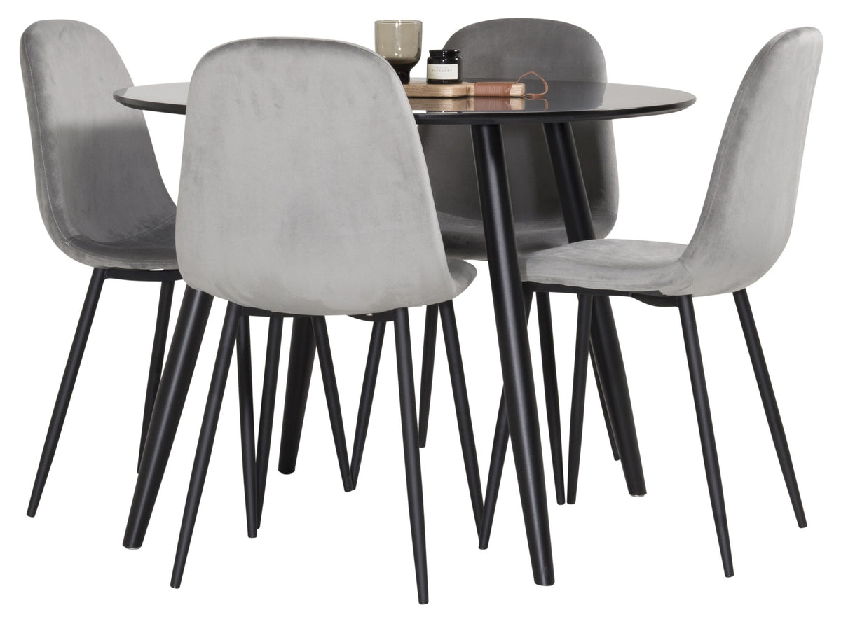 Plaza Matbord med Polar Stolarna – MDF