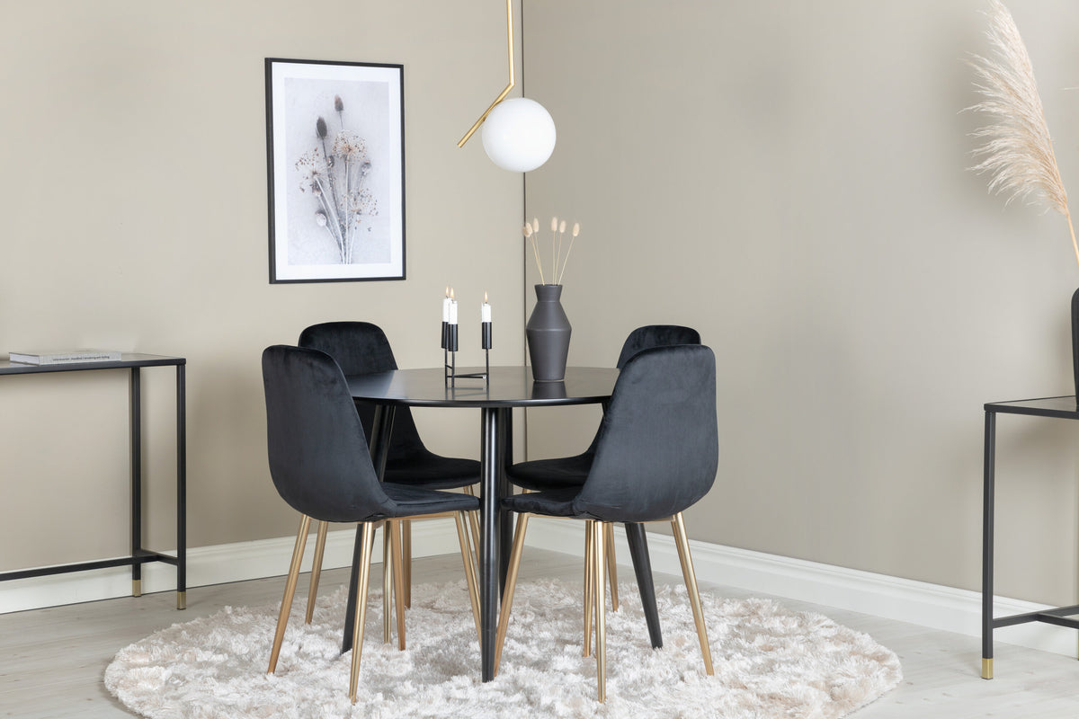 Plaza Matbord med Polar Stolarna – MDF