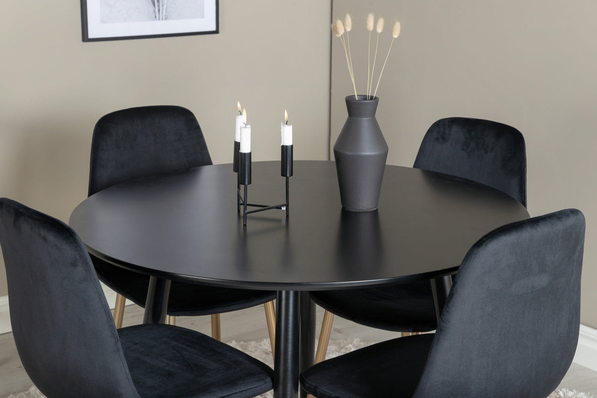 Plaza Matbord med Polar Stolarna – MDF
