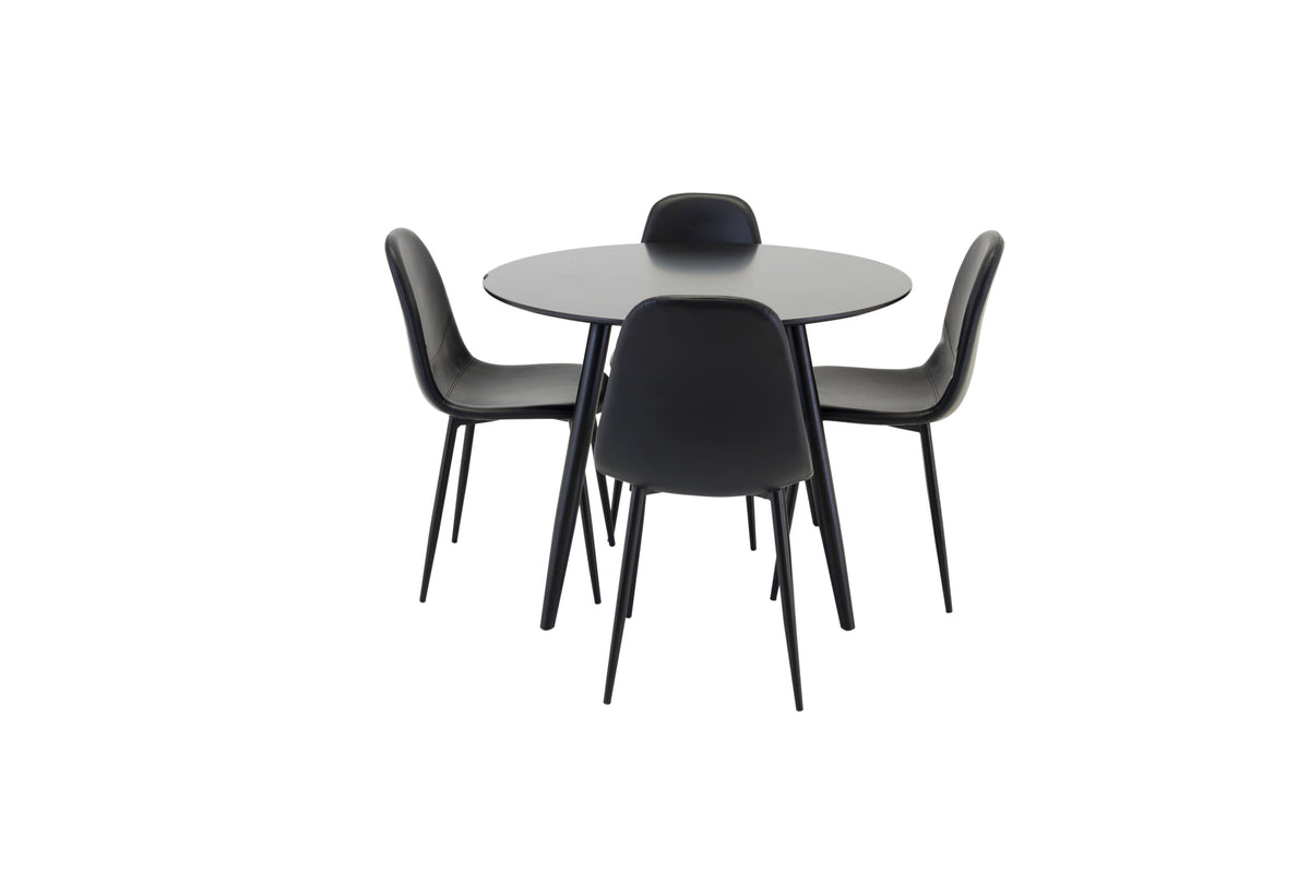 Plaza Matbord med Polar Stolarna – MDF