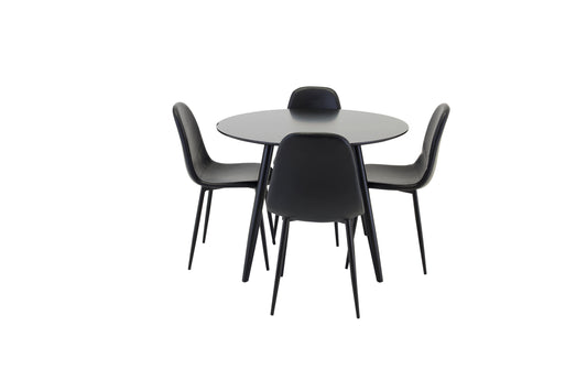 Plaza Matbord med Polar Stolarna – MDF