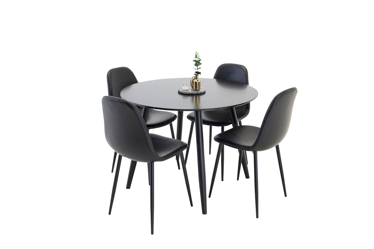 Plaza Matbord med Polar Stolarna – MDF