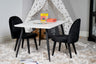 Polar Matbord med Velvet Stolarna – MDF