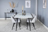 Polar Matbord med Velvet Stolarna – MDF