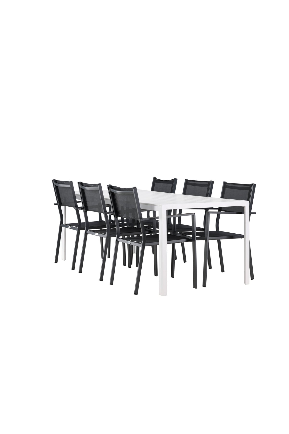 Break Matbord med Copacabana Stolarna – Aluminium