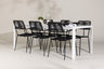 Break Matbord med Lindos Stolarna – Aluminium
