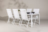 Break Matbord med Break Stolarna – Aluminium