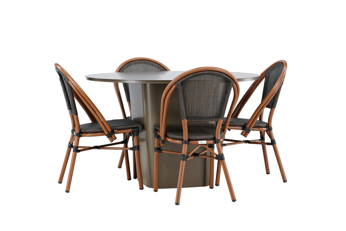 Santa Fe Matbord med Guarda Stolarna