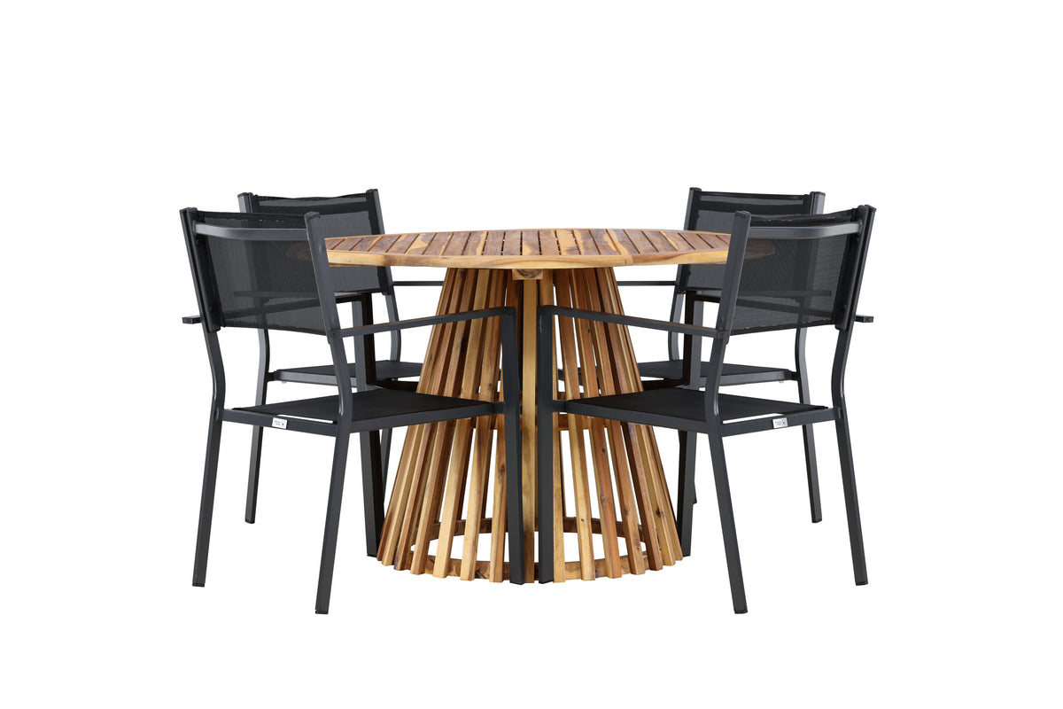 Lumpur Matbord med Copacabana Stolarna