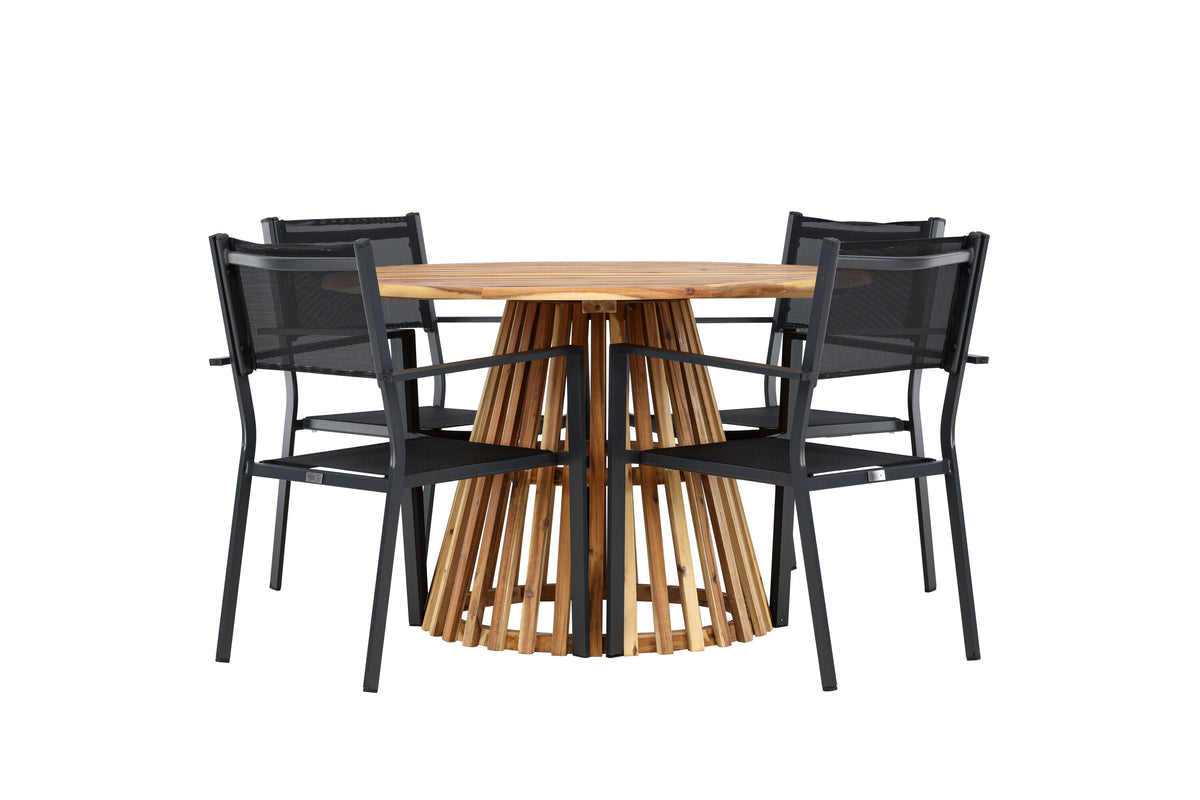 Lumpur Matbord med Copacabana Stolarna