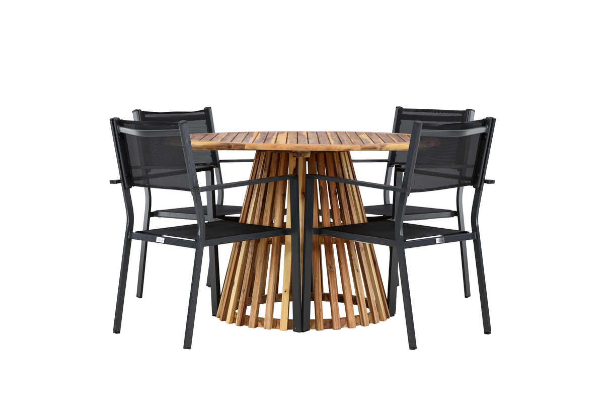 Lumpur Matbord med Copacabana Stolarna