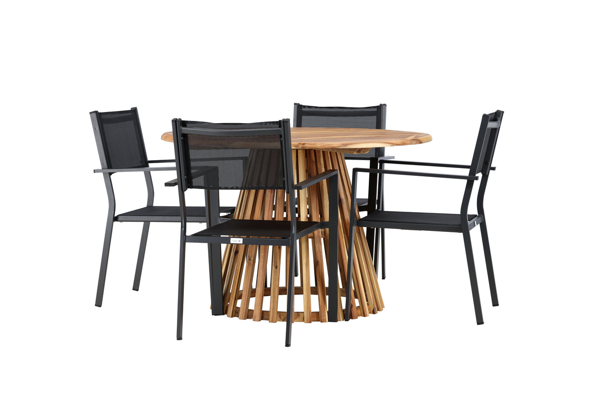 Lumpur Matbord med Copacabana Stolarna