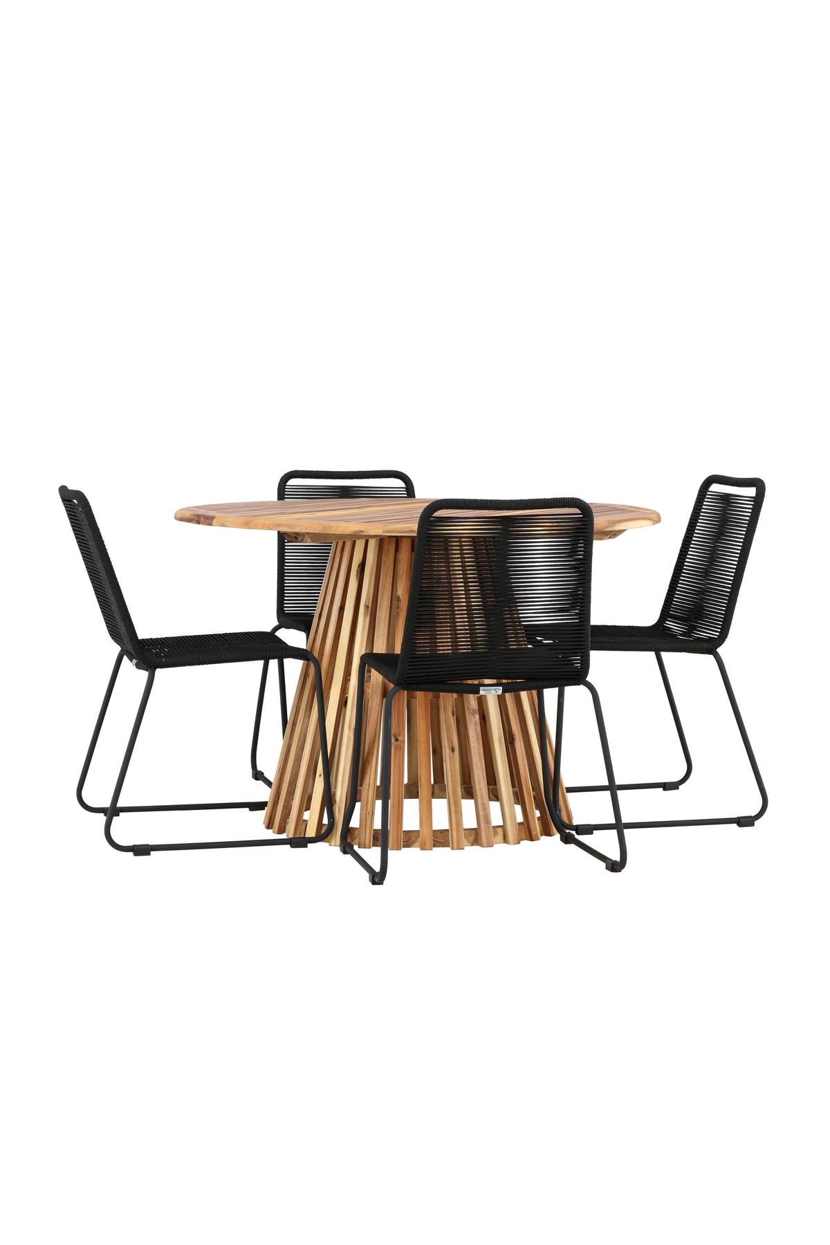 Lumpur Matbord med Lindos Stolarna – Akacia