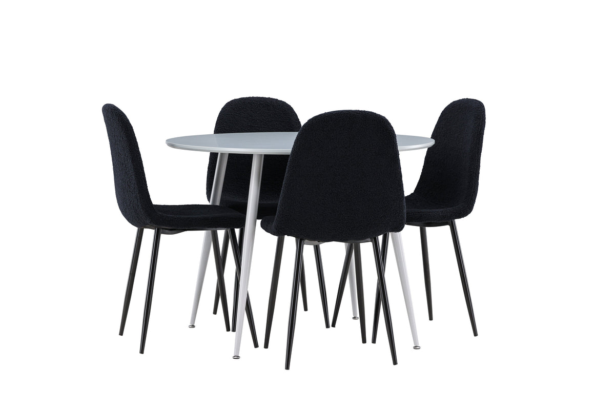 Plaza Matbord med Polar Stolarna – MDF