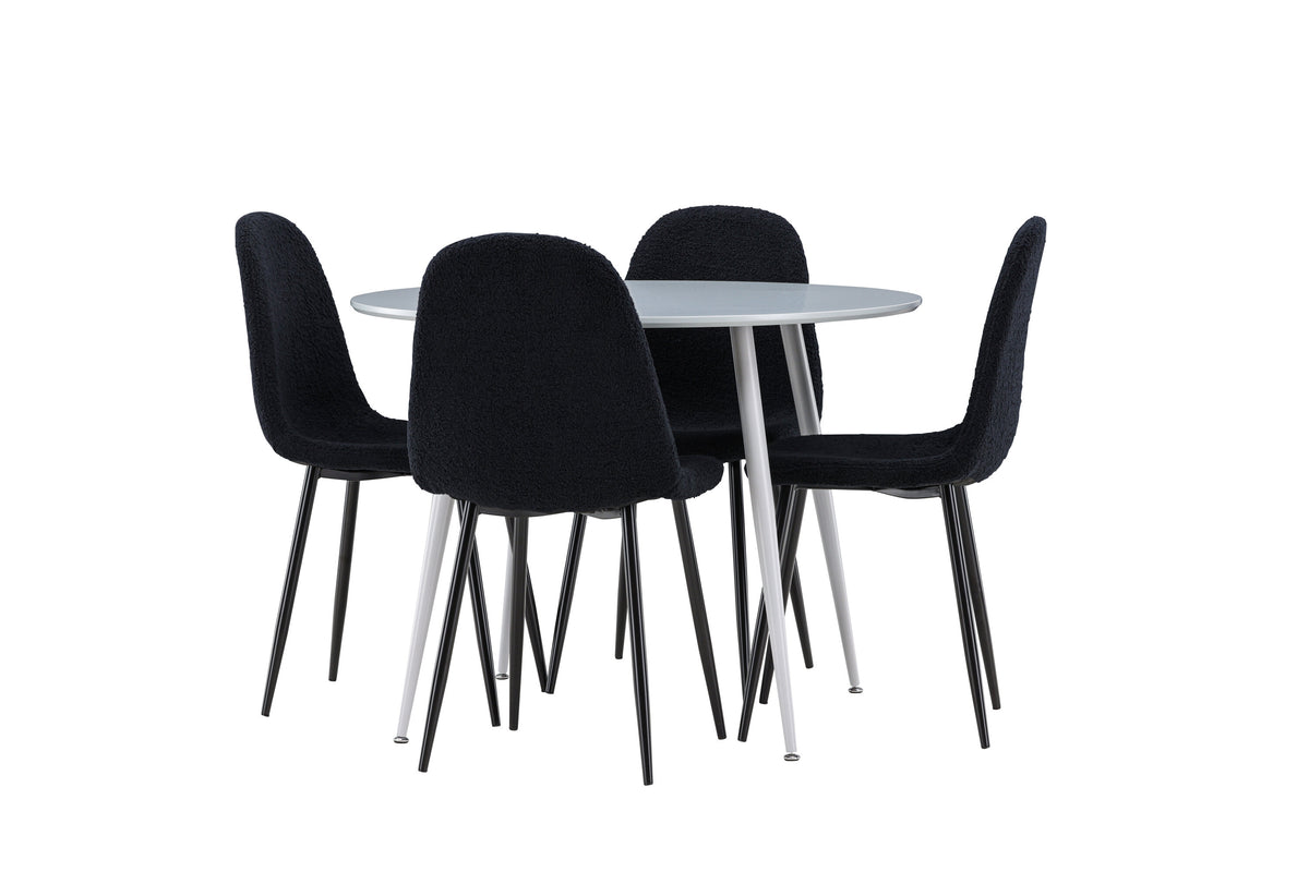 Plaza Matbord med Polar Stolarna – MDF