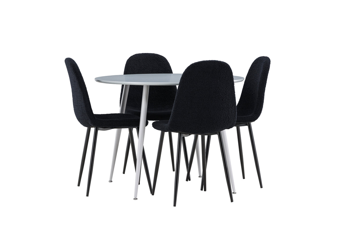 Plaza Matbord med Polar Stolarna – MDF