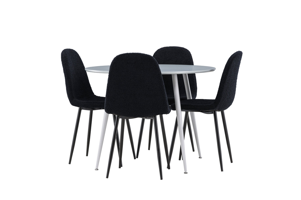Plaza Matbord med Polar Stolarna – MDF
