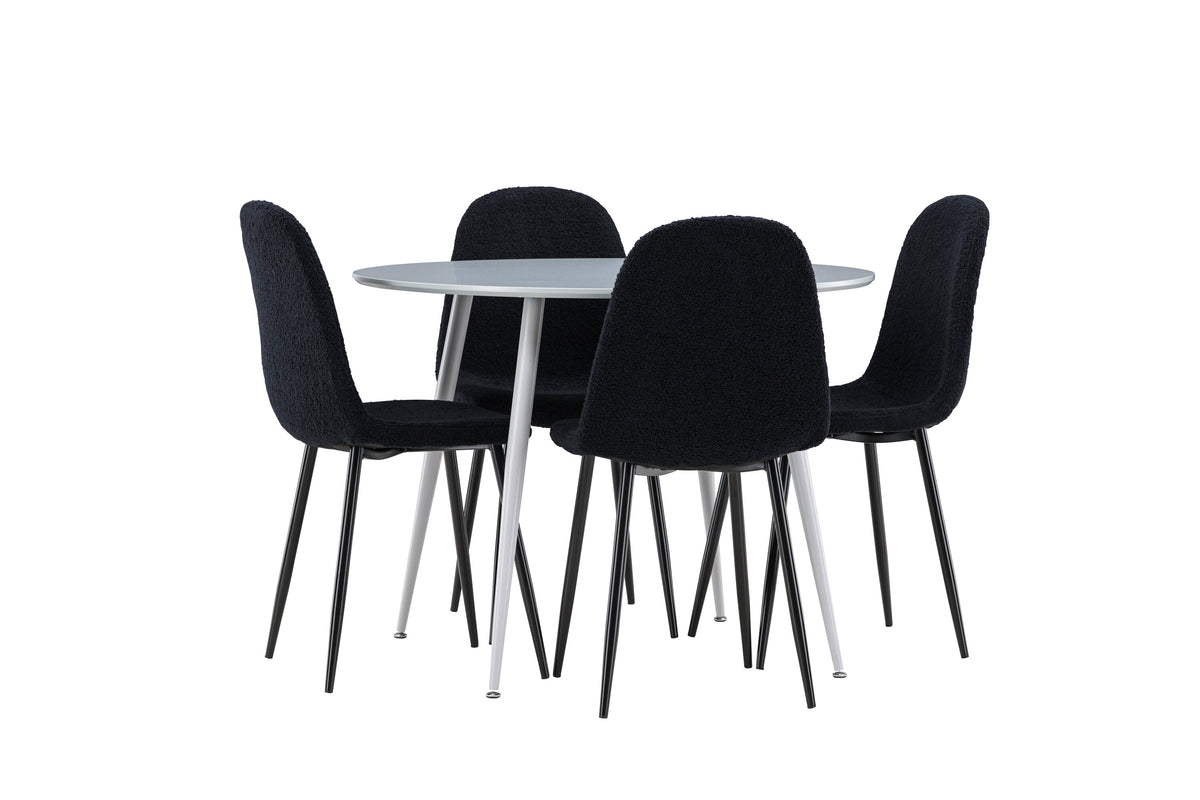 Plaza Matbord med Polar Stolarna – MDF