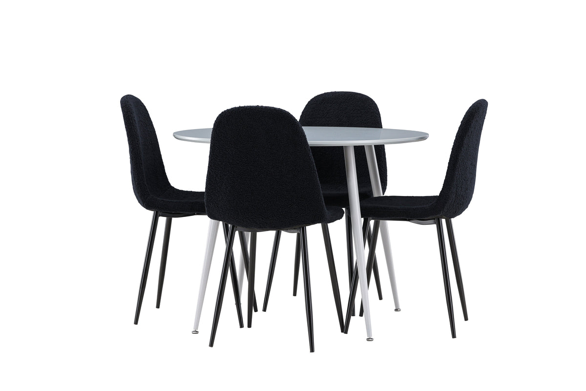 Plaza Matbord med Polar Stolarna – MDF