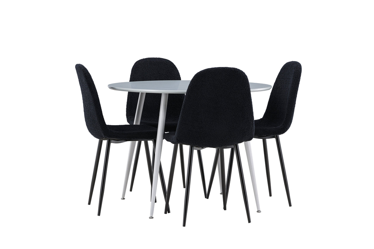 Plaza Matbord med Polar Stolarna – MDF